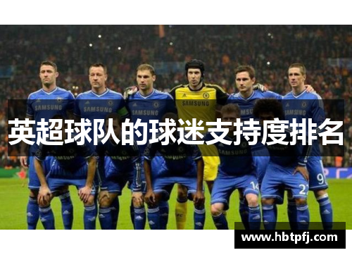 英超球队的球迷支持度排名
